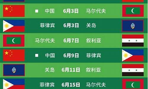 国足世预赛赛程6月7日几点_国足世预赛赛程6月7日几点开始